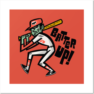 Batter Up! Posters and Art